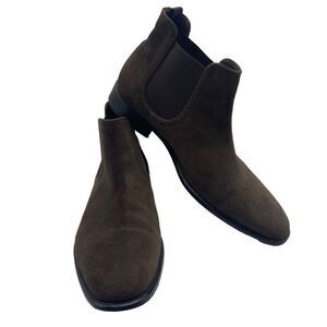 Johnston & Murphy J&M 1850 Chelsea Ankle Boots 20-7961 Brown Mens 12